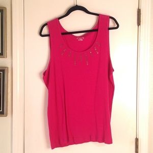 St. John's Bay Knit Tank - 3X